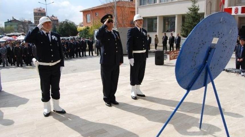 T&uuml;rk Polis Teşkilatı&rsquo;nın 168 Kuruluş Yıl D&ouml;n&uuml;m&uuml; Eşme&rsquo;de Kutlandı