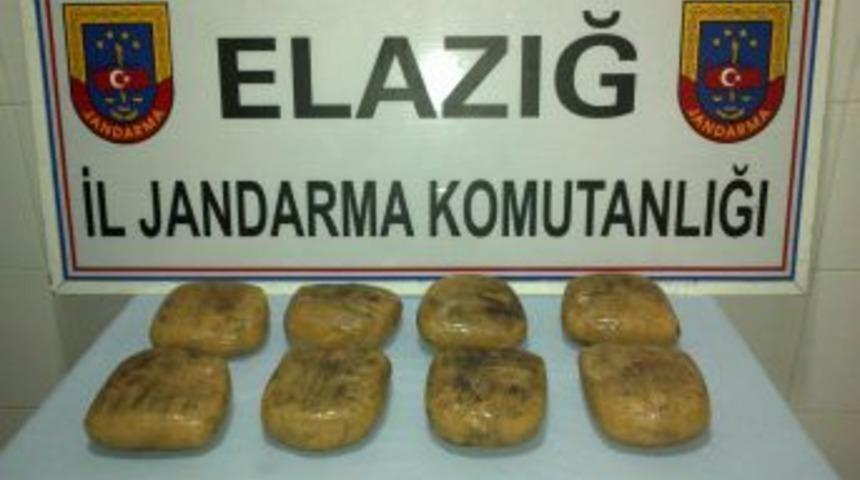 Yolcu treninde esrar &ccedil;ıktı