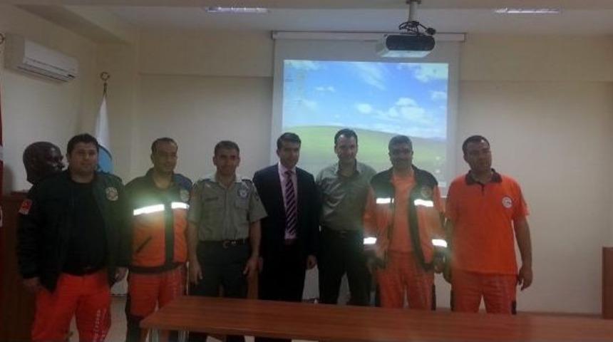 T&uuml;ik Personeline Arama Ve Kurtarma Eğitimi Verildi