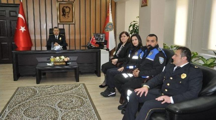 Vadi Oyuncularından İl Emniyet M&uuml;d&uuml;r&uuml; Aktaş&rsquo;a Ziyaret