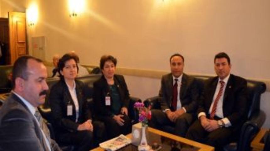 T&uuml;rk Sağlık-sen Zonguldak Şube Y&ouml;netiminden Ulupınar&rsquo;a Ziyaret