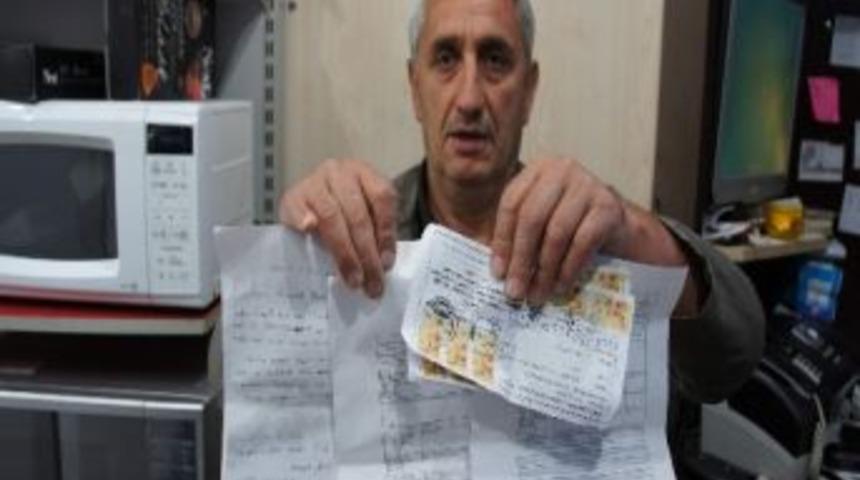 Rizeli Muhtarın Hi&ccedil; Gitmediği Kocaeli&rsquo;nde Aracına Yazılan Trafik Cezasına İlgin&ccedil; Tepkisi