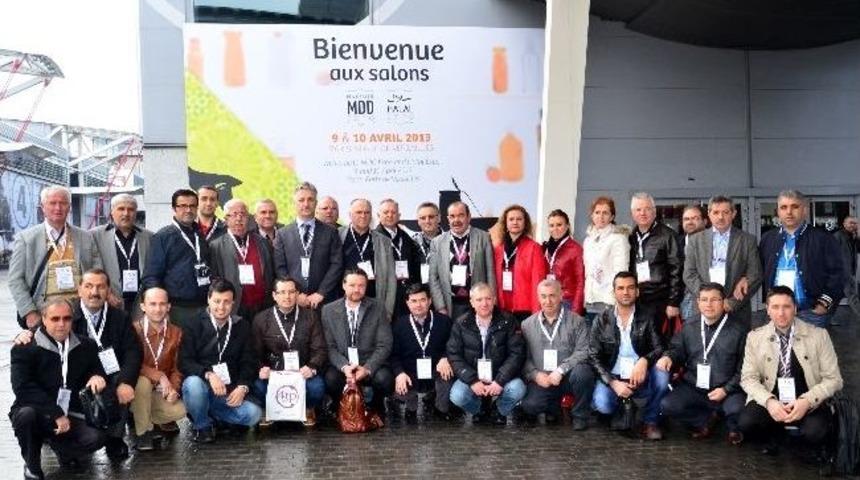 Manisalı İş Adamları Paris'te İkili G&ouml;r&uuml;şmeler Ger&ccedil;ekleştirdi