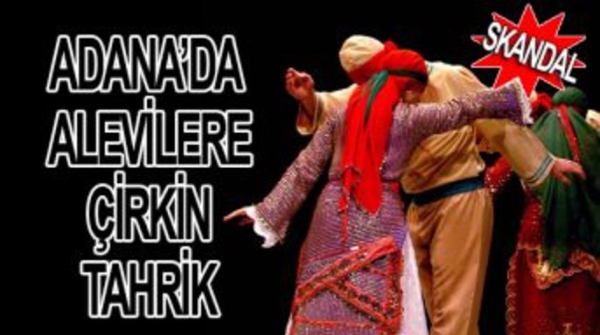 Alevilere &ccedil;irkin tahrik