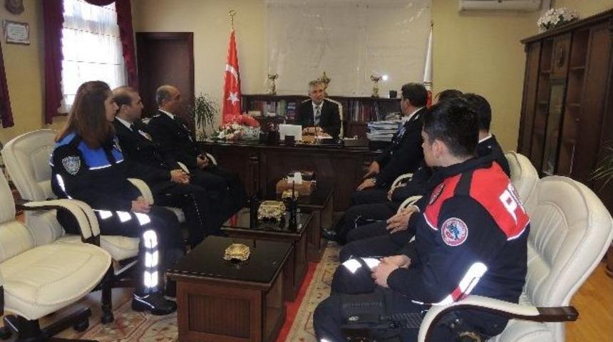 Emniyetten Başsavcı Solmaz'a Ziyaret