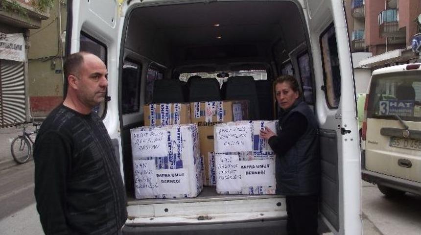 Umut Derneği&rsquo;nden Başkale&rsquo;ye Yardım