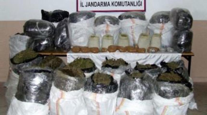 Sivas&rsquo;ta 616 Kilo Esrar Ele Ge&ccedil;irildi