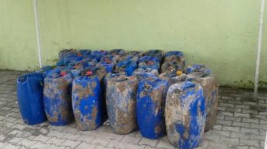 Hatay&rsquo;da 12 Ton Ka&ccedil;ak Mazot &Ccedil;ıktı