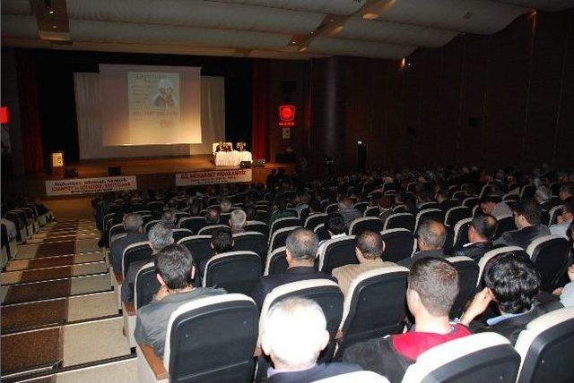 Adıyaman'da ‘said Nursi’nin Milliyet Anlayışı’ Konulu Panel