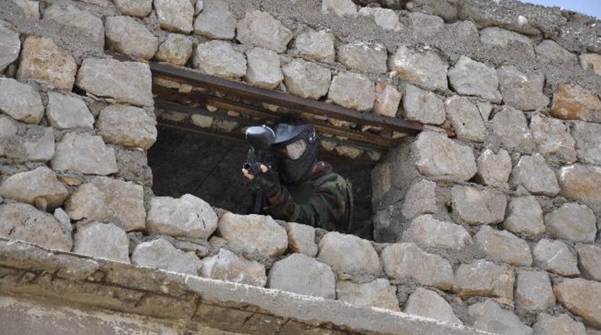 Şırnak'ta Paintbal Oyun Merkezi A&ccedil;ıldı