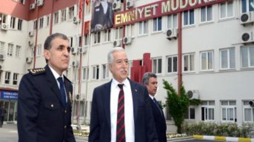 Başkan Aldırmaz&rsquo;dan İl Emniyet M&uuml;d&uuml;r&uuml; G&uuml;rkan&rsquo;a Kutlama