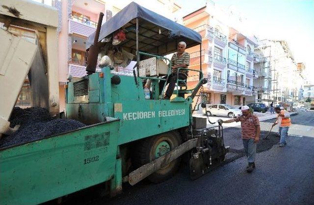 Keçiören Belediyesi 1 Milyon 67 Bin 727 Ton Asfalt Döktü