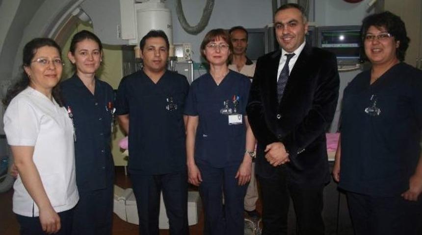 Denizli'de Acil Anjiyo Timi 25 Hastayı Hayata D&ouml;nd&uuml;rd&uuml;
