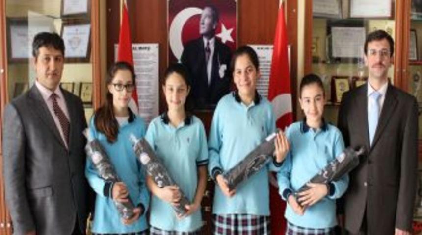 Ortaokullar Proje Yarışmasında Yamanlar R&uuml;zg&acirc;rı