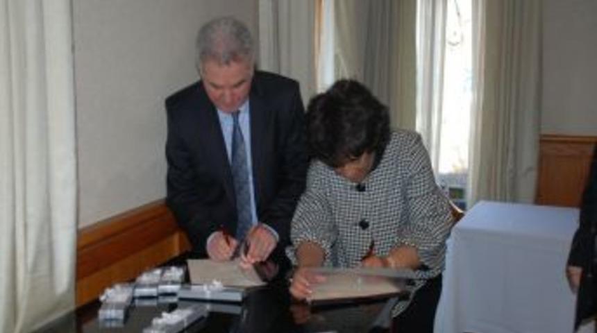 SA&Uuml; Rekt&ouml;r&uuml; Elmas, ABD Ziyaretini Tamamladı