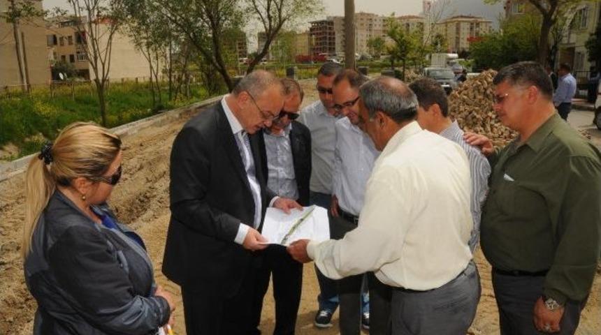 Manisa Belediyesi&rsquo;nden Kuşlubah&ccedil;e&rsquo;ye Sosyal Alan Hizmeti