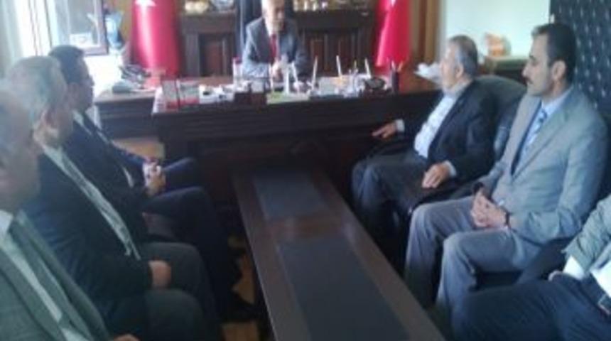 Ak Parti Heyeti, Kuluncak Belediyesi&rsquo;ni Ziyaret Etti