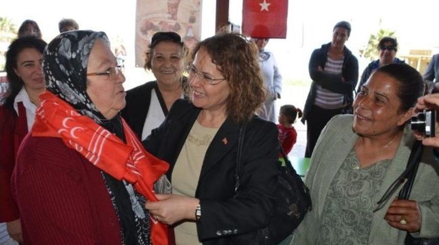 Mhp'li Kadınlar İl&ccedil;e Gezilerine Başladı