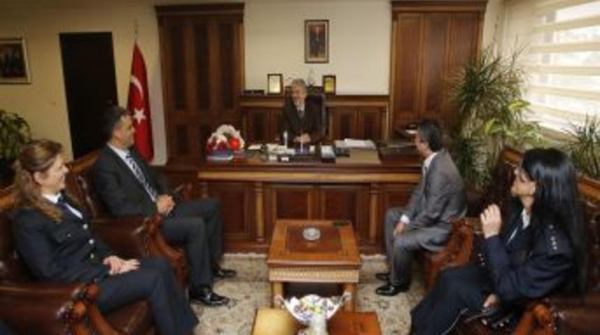 Emniyet Teşkilatı, Başkan Tuna’yı Ziyaret Etti
