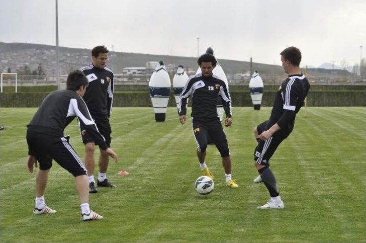 Kayserispor Gaziantepspor Maçının Hazırlıklarını Sürdürdü G5