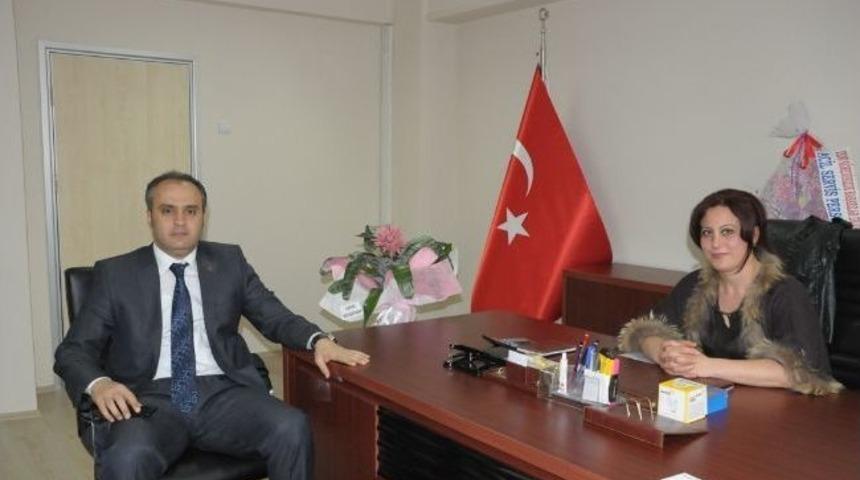 Aktaş'tan Sağlık M&uuml;d&uuml;rl&uuml;ğ&uuml;ne Ziyaret