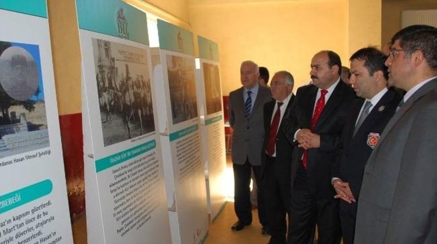 &Ccedil;anakkale Konulu Sergi A&ccedil;ıldı