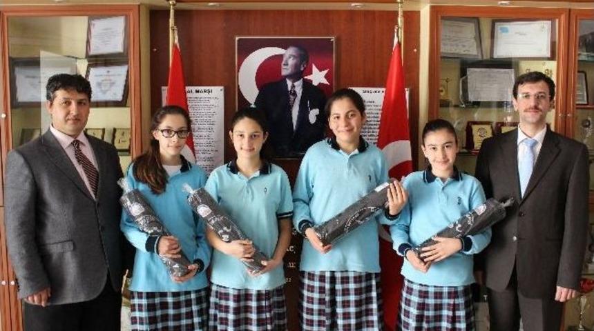 Ortaokullar Proje Yarışmasında Yamanlar R&uuml;zgarı