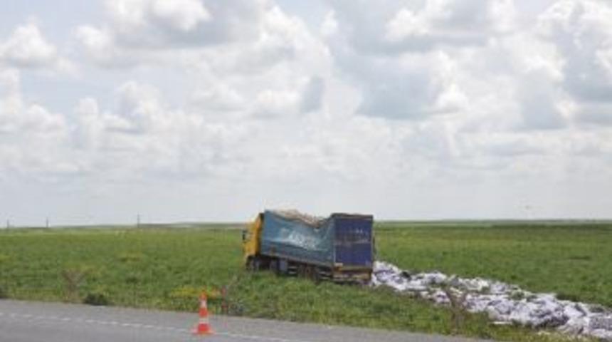 Nusaybin'de Kaza Yapan Tır Mayınlı Sahaya Girdi