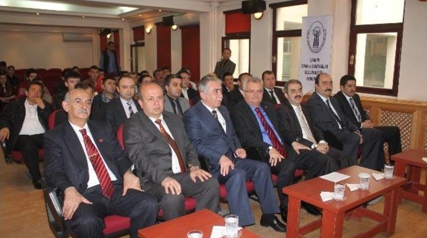 &Ccedil;ankırı&rsquo;da Girişimcilik Kursunu Bitirenlere Sertifika