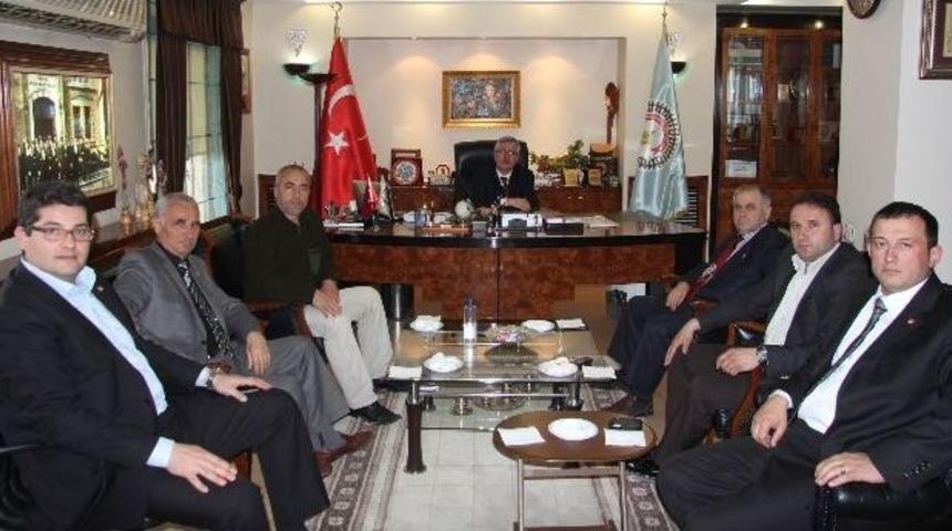 Chp Kırklareli Teşkilatından Başkan &Ccedil;ağlayan&rsquo;a Ziyaret