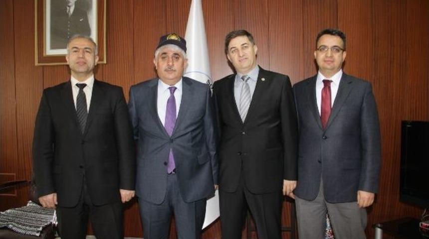 Yozgat İl Emniyet M&uuml;d&uuml;rl&uuml;ğ&uuml;nden Başkan Şimşek'e Ziyaret