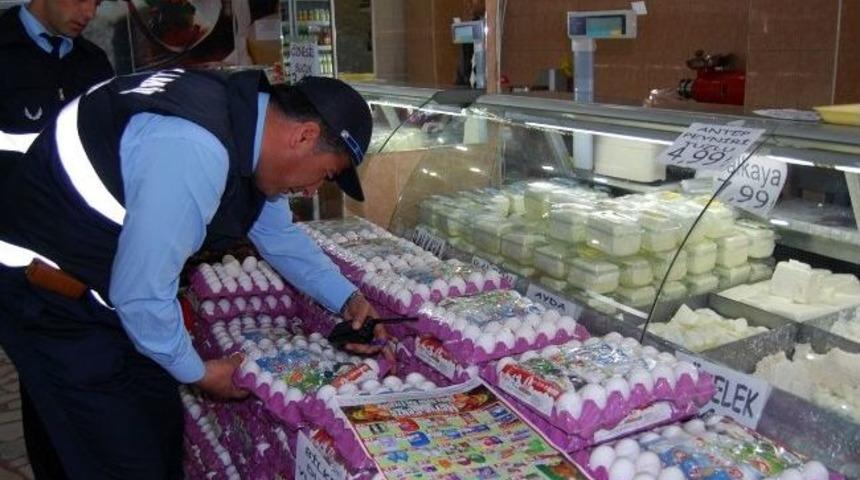 Şehitkamil Belediyesi Zabıta Ekipleri Marketleri Denetledi
