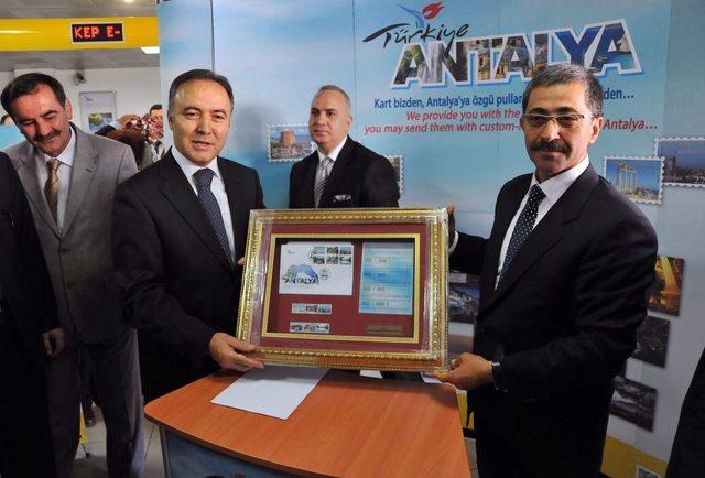 Antalya Temalı 8 Milyon Adet Posta Pulu Piyasada