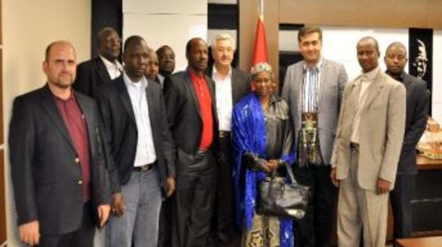 Nijerli Heyetten Başkan Kalaycı&rsquo;ya Ziyaret