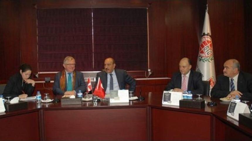 Danimarka B&uuml;y&uuml;kelcisi Madsen, Gto&rsquo;yu Ziyaret Etti