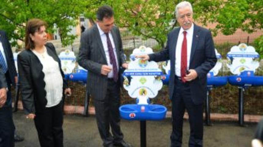 Belediye 50 Noktaya Sokak Hayvanları I&ccedil;in Suluk Yerleştirdi