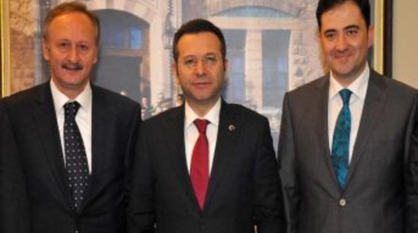 Samsun Valisi, Sağlık Bakanlığı B&uuml;rokratlarını Ağırladı