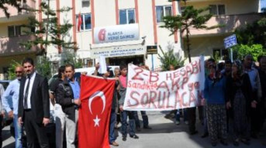 Alanya&rsquo;da Vergi Dairesi &Ouml;n&uuml;nde 2b Eylemi