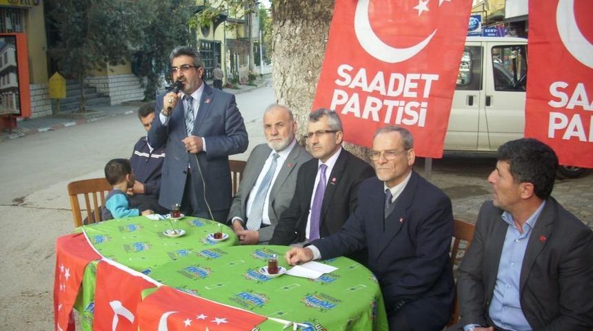 Saadet Partisi S&ouml;z&uuml; Tirilye'ye Verdi