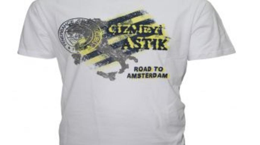 Fenerbah&ccedil;e'de &Ccedil;izmeyi Aştık-Road To Amsterdam Tiş&ouml;rtleri Satışta