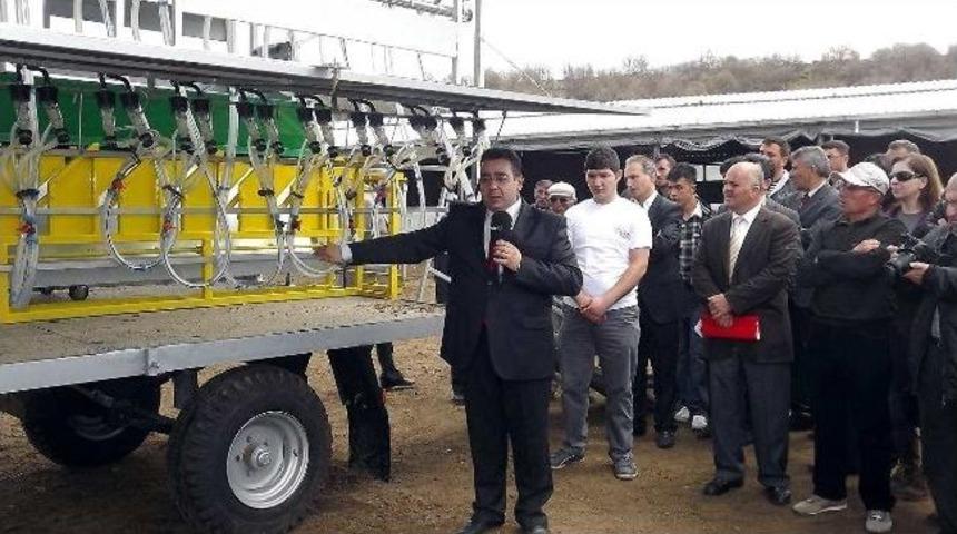 Türkiye’nin İlk Süt Sağım Platformu Seydişehir’e Açıldı