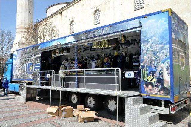 Fenerium Tırı’na Edirne'de Büyük İlgi