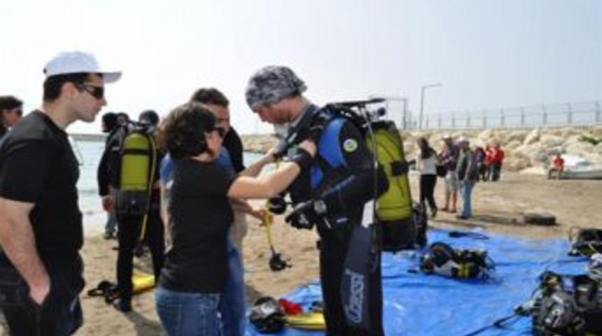 F.&Uuml;&rsquo;de Su Altı sporları etkinliği