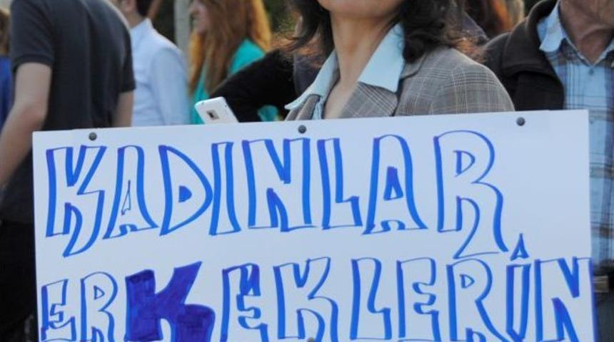 Manavgat'ta Kadın Cinayetleri Protesto Edildi
