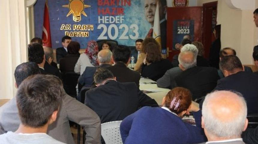 Bah&ccedil;ekapılı, İl Başkanı Arslan&rsquo;ı Ziyaret Etti