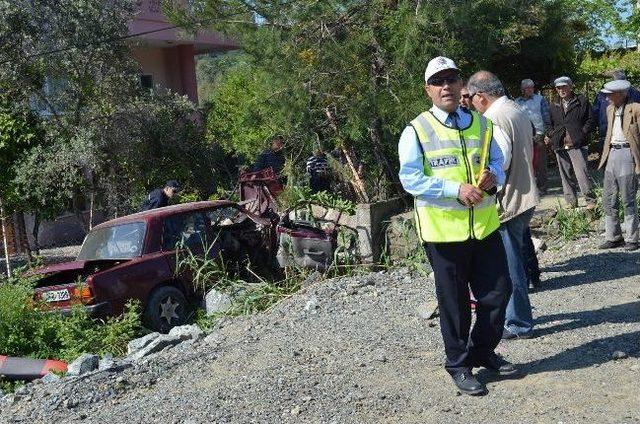 Ortaca'da Trafik Kazası; 1 Yaralı