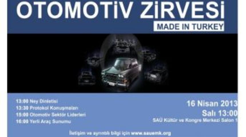 Sa&uuml;&rsquo;de Otomotiv Zirvesi Yapılacak