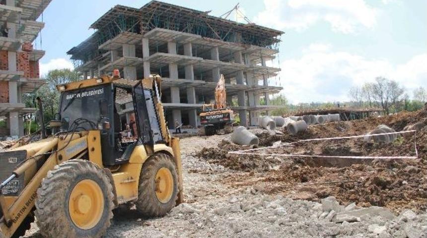 Belediyeden Yeni Yerleşim Alanlarına Alt Yapı Desteği