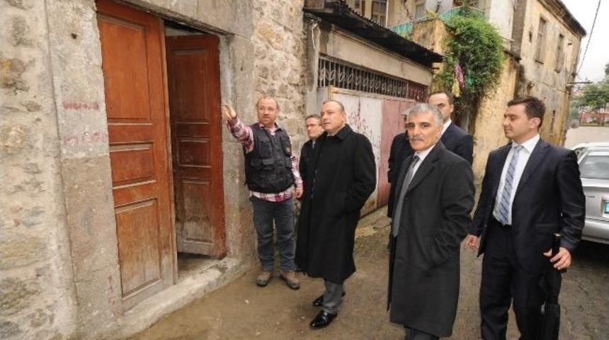 Tarihi Ortahisar&rsquo;da Kentsel Yenileme &Ccedil;alışmaları Başladı