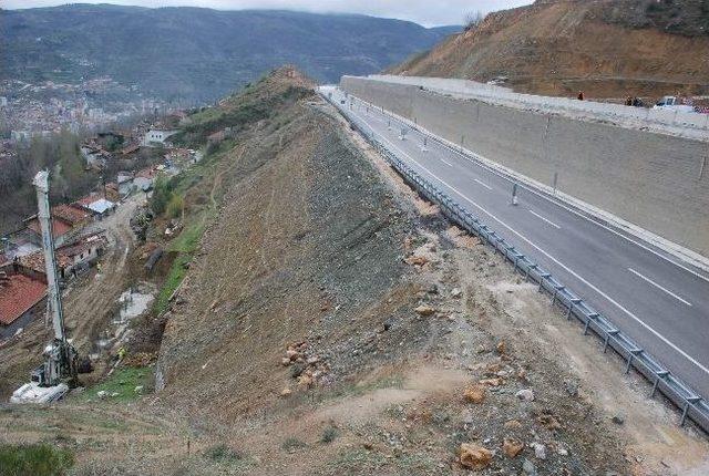 Tokat Çevre Yolu Trafiğe Kapatıldı